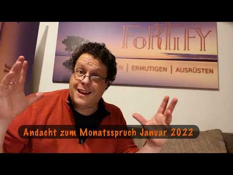 Fortify Andacht zum Monatsspruch von Januar 2022 - Johannes 1,39